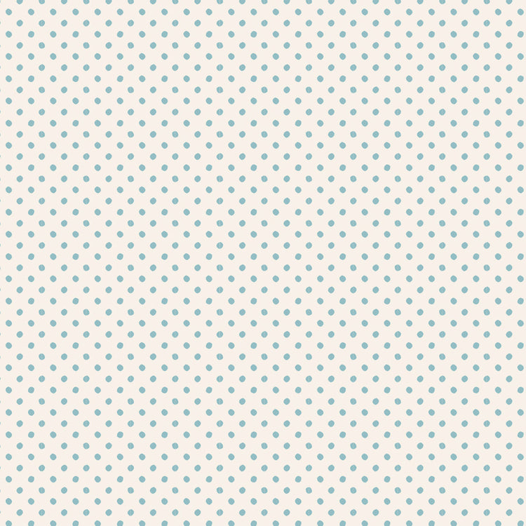 Tilda Classic Basics Tiny Light Blue Dots