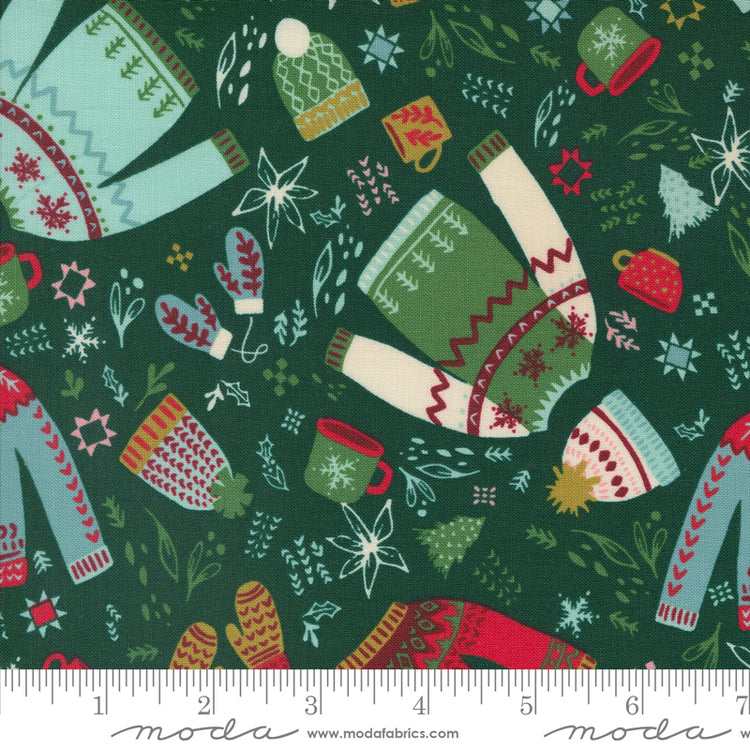 Moda Cozy Wonderland - Pine Jumpers