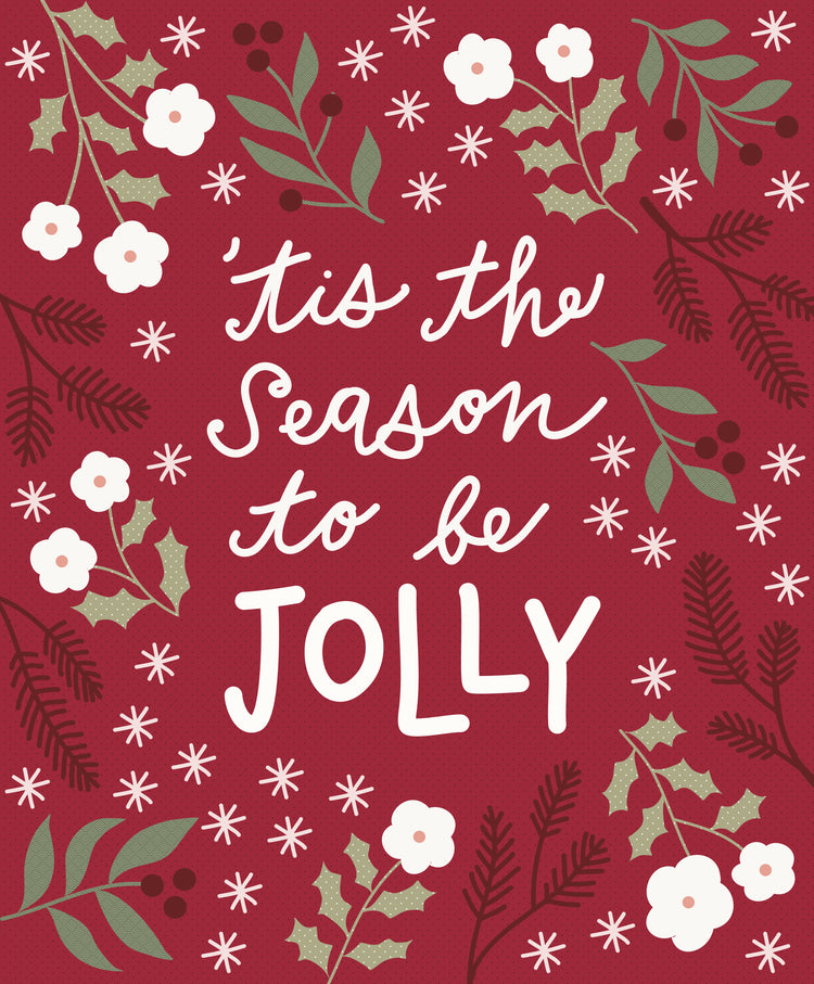 Moda Christmas Eve Printed Panel - 58" x 73"
