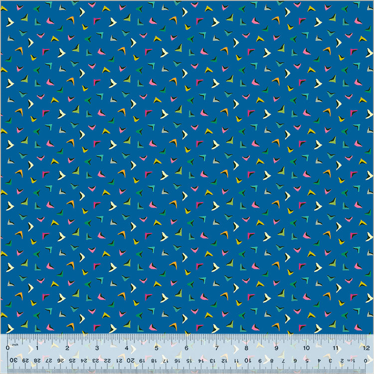 Windham Fabrics - Botanica - Flutter Blue
