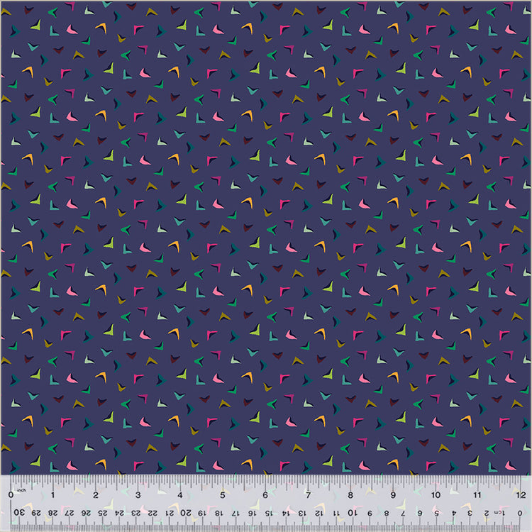 Windham Fabrics - Botanica - Flutter Indigo