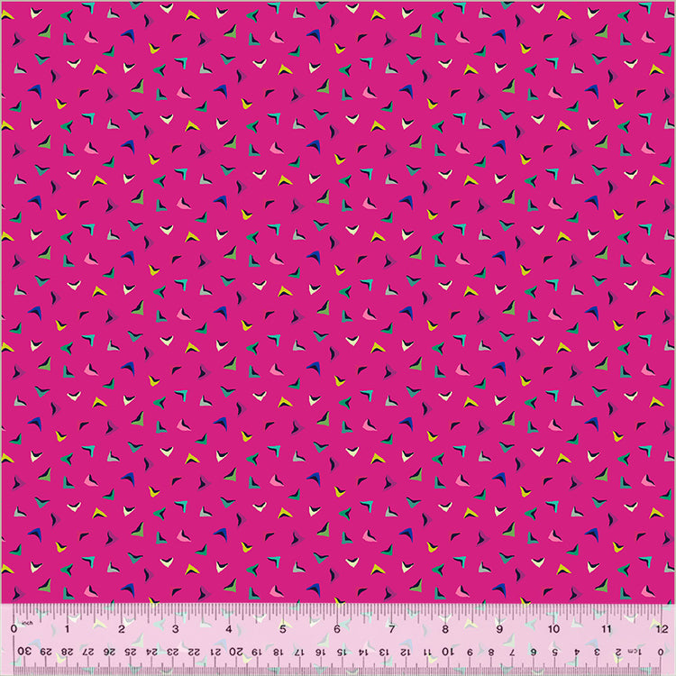 Windham Fabrics - Botanica - Flutter Magenta