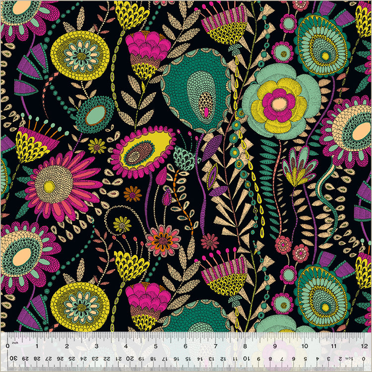Windham Fabrics Twilight - Windswept - Black