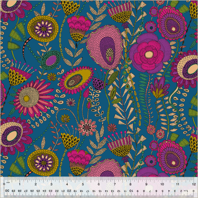 Windham Fabrics Twilight - Windswept - Royal