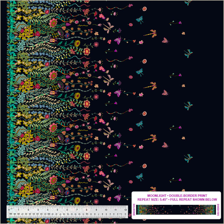 Windham Fabrics - Twilight - Moonlight Double Border - Pre-Order Due May 2025
