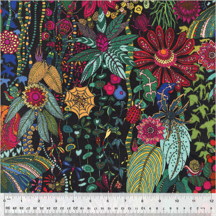 Windham Fabrics Twilight - Twilight Dance - Black Minky