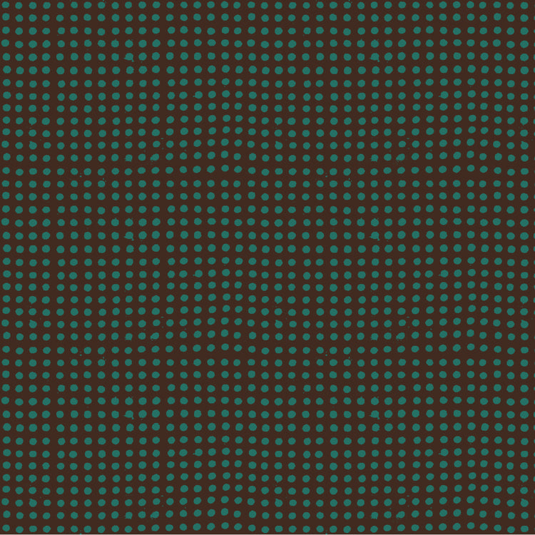 Ruby & Bee Blenders - Dots - Truffle / China Blue