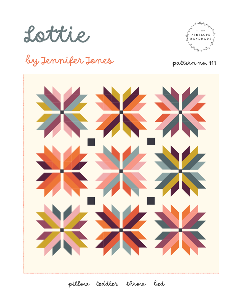 Penelope Handmade - Lottie Quilt Paper Pattern