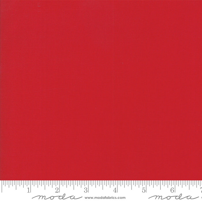 Moda Bella Solids - Christmas Red