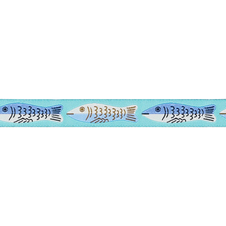 Ruby Star Society - Ooh Lucky Lucky - Sardines in Twilight 5/8" Width Ribbon