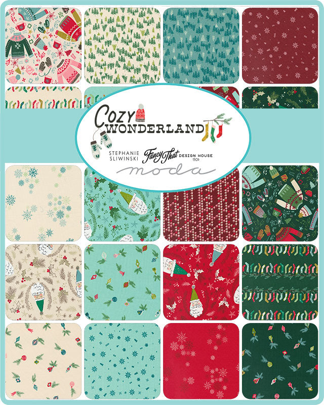 Moda Cozy Wonderland - Icicle Stockings