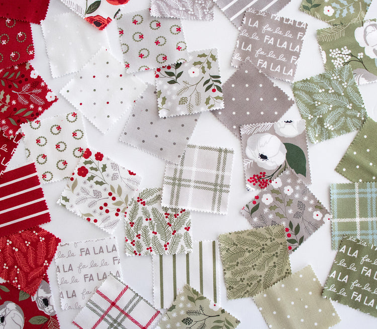 Moda Christmas Eve - Merry Dots - Pine