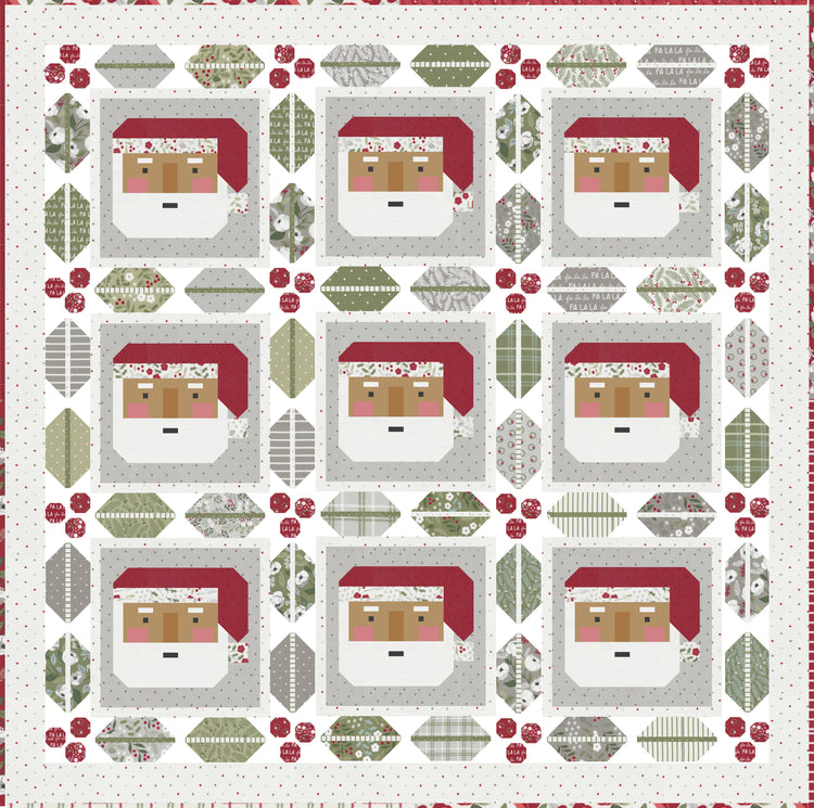 St. Nick Quilt Pattern - By Lella Boutique