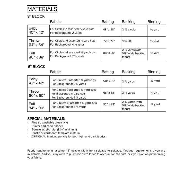 Tara Faughnan - Colour Pop Quilt Printed Paper Pattern