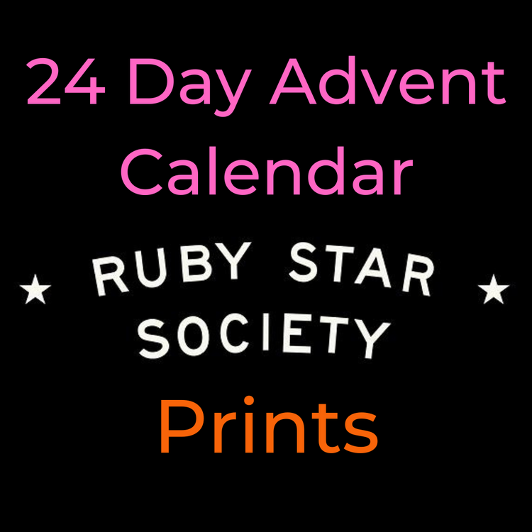 Ruby Star Society 24 Day Advent Calendar - Prints 2025 - Pre-Order Due Early November 2025