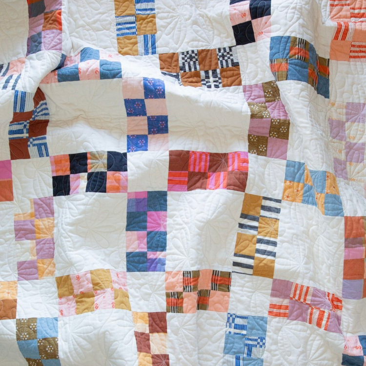 Fableism - Swedish Holiday / Daisies / Sprouts Dorothy Quilt Kit - Without Pattern