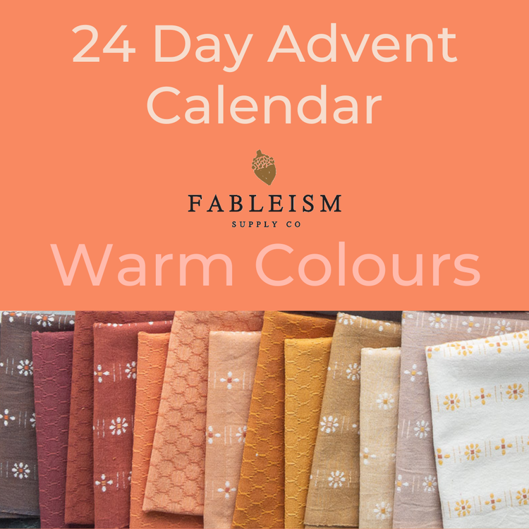 Fableism 24 Day Advent Calendar - Warm Colours 2026 - Pre-Order Due November 2026