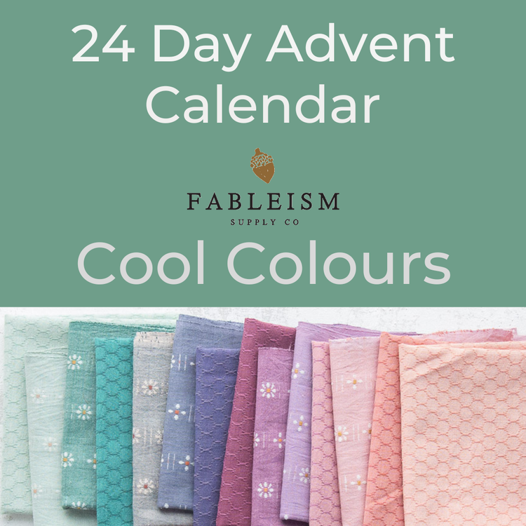 Fableism 24 Day Advent Calendar - Cool Colours 2026 - Pre-Order Due November 2026