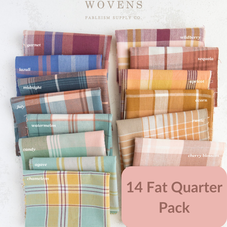 Fableism Arcade Plaid 14 Fat Quarter Pack
