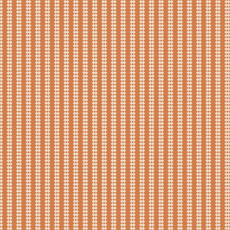 Art Gallery Fabrics - Duval By Suzy Quilts - Diamond Stripe Spiced