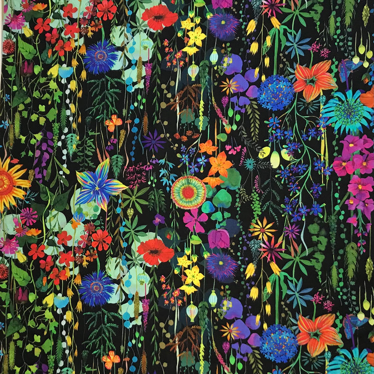 Sally Kelly - Gardenia - Flora Black
