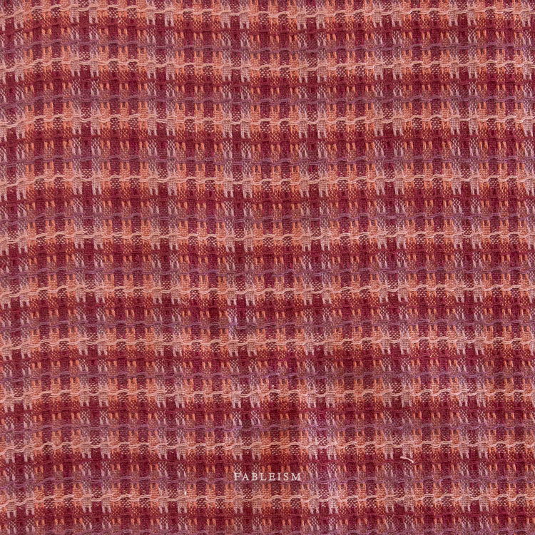 Fableism Golden Hour - Tweed Weave In Rosebed