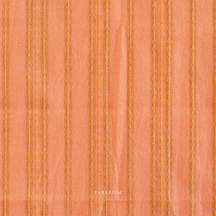Fableism Lucky Loom - Stitch Stripe - Ginger - Pre-Order Due End Sept 2025