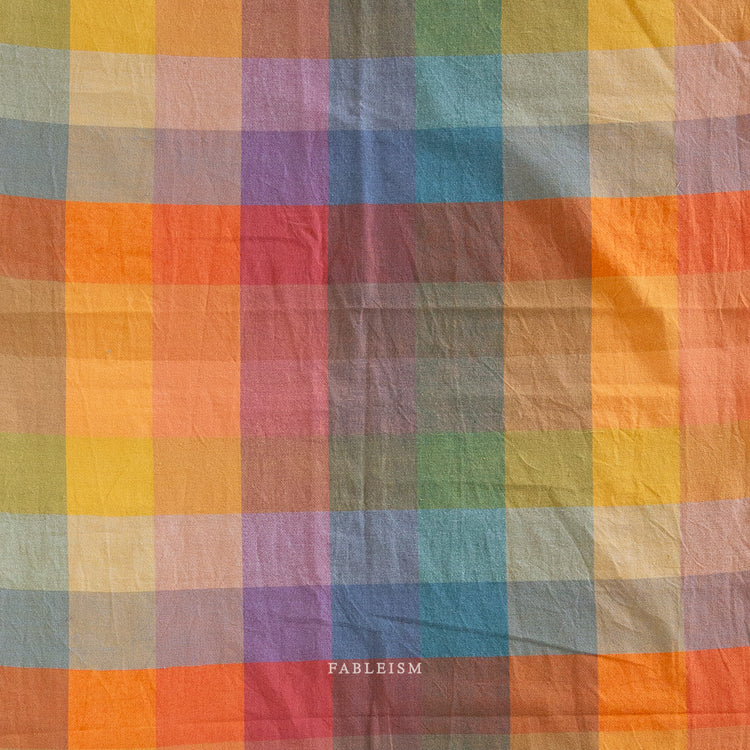Fableism Lumiere 55" Wide - Wide Happy Checkers In Bold