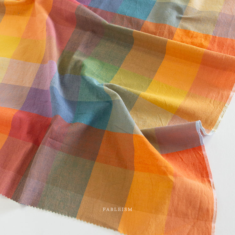 Fableism Lumiere 55" Wide - Wide Happy Checkers In Bold