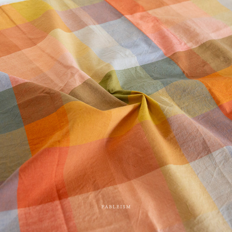 Fableism Lumiere 55" Wide - Wide Happy Checkers In Retro