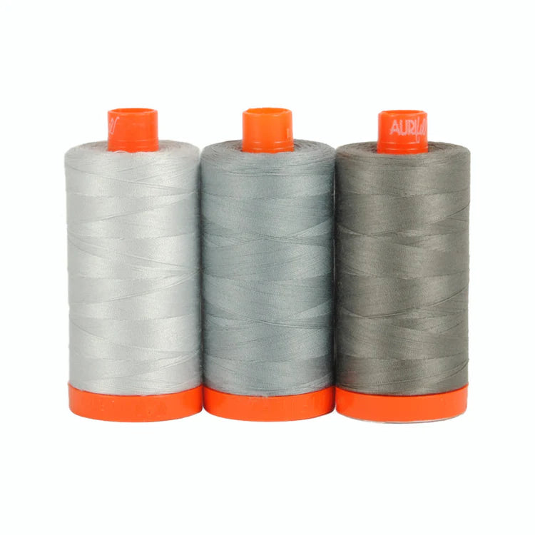 Aurifil Colour Builder 3 Pack - Milan Grey
