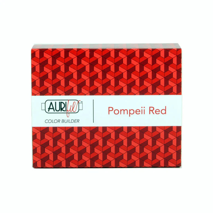 Aurifil Colour Builder 3 Pack - Pompeii Red
