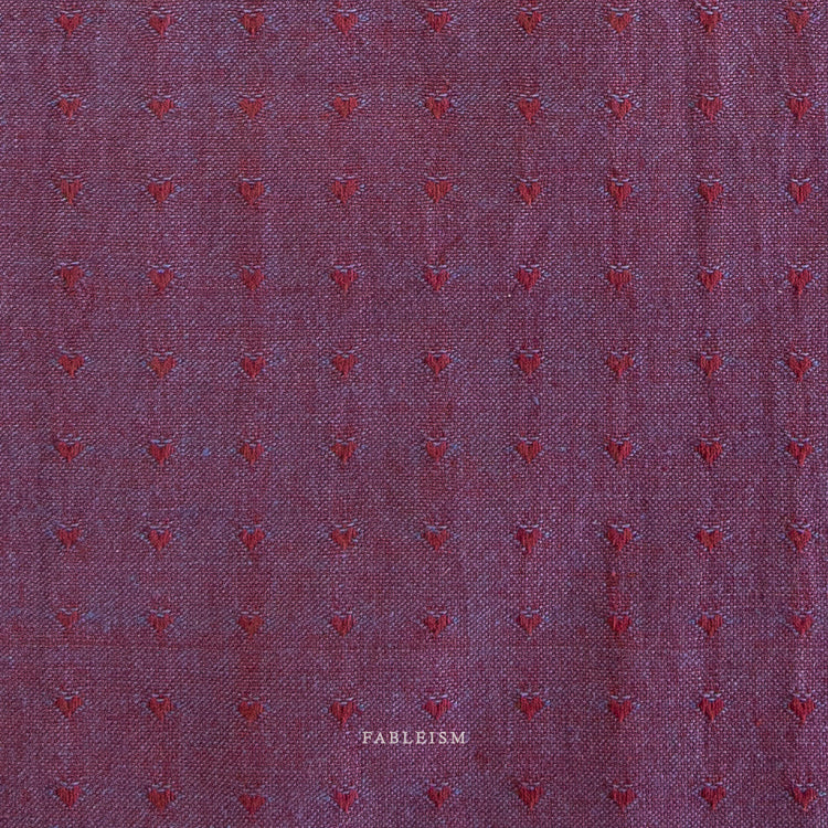 Fableism Queen of Hearts 55" Wide - Dobby Hearts in Royal - Back In Stock End Dec 2025