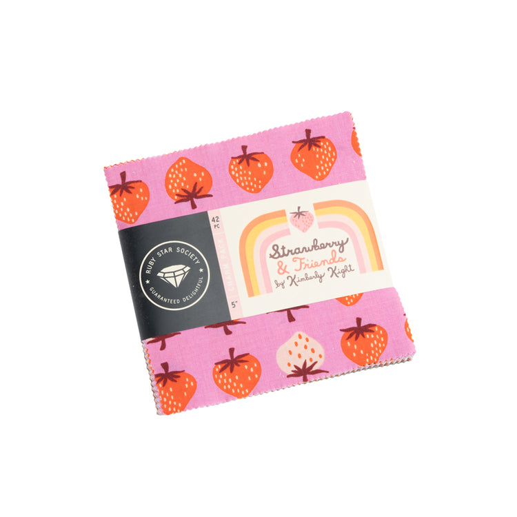 Ruby Star Society Strawberry & Friends 5" Charm Pack