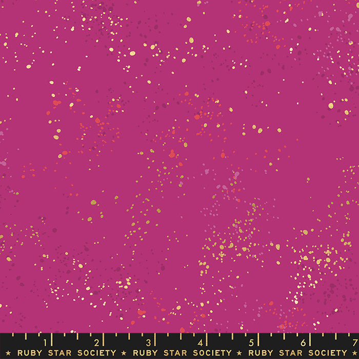 Ruby Star Society Speckled Extra Wide 108" Quilt Back - Berry