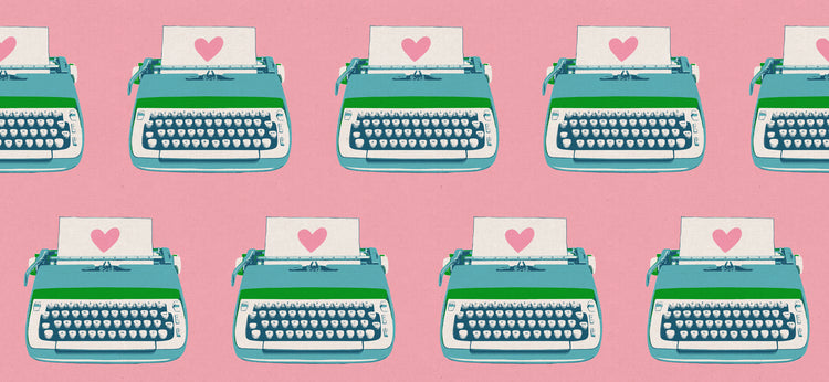 Ruby Star Society Best Day Ever - Typewriters - Posy - Canvas - Pre-Order Due Oct/Nov 2025