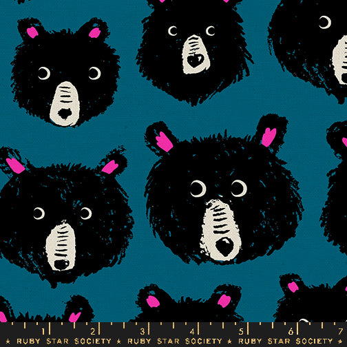 Ruby Star Society Teddy & The Bears - Thunder - Canvas