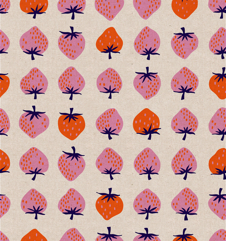 Ruby Star Society Strawberry - Natural - Canvas