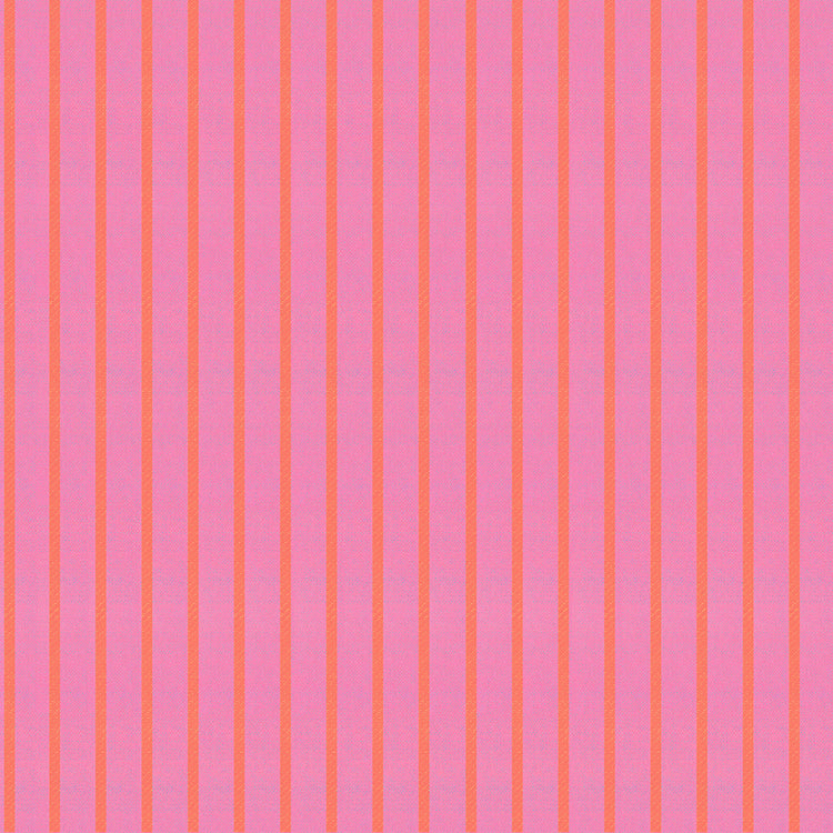 Ruby Star Society Warp & Weft Ooh Lucky Lucky - Apron Stripe Bright Pink