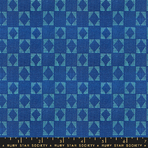 Ruby Star Society Warp & Weft Ooh Lucky Lucky - Star Light Bluebell