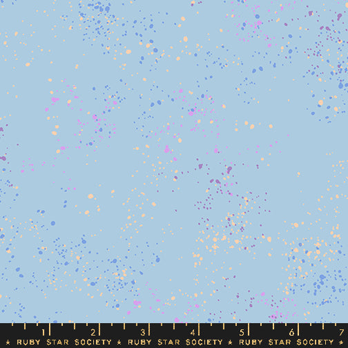 Ruby Star Speckled - Water Blue