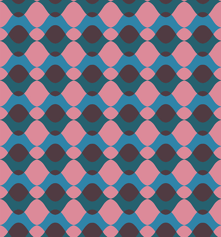 Ruby Star Society Geometry - Ripple Eggplant - Pre-Order Due Oct/Nov 2025