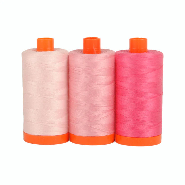 Aurifil Colour Builder 3 Pack - Sardinia Pink