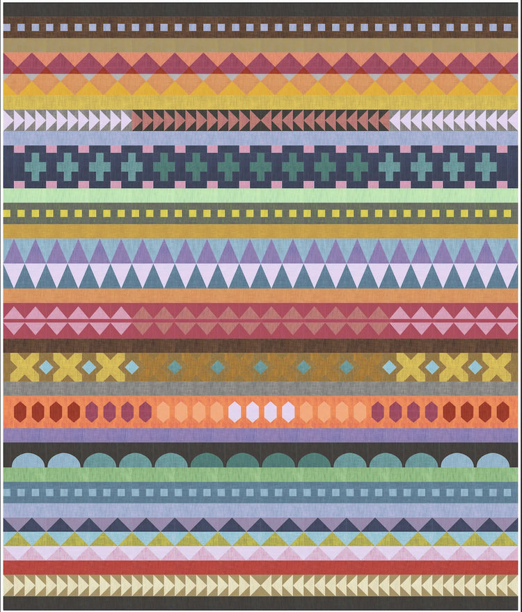 Tara Faughnan - Handloom - Traverse - Quilt Kit