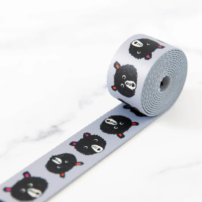 Ruby Star Society 1.5" Wide Webbing - Teddy & The Bears