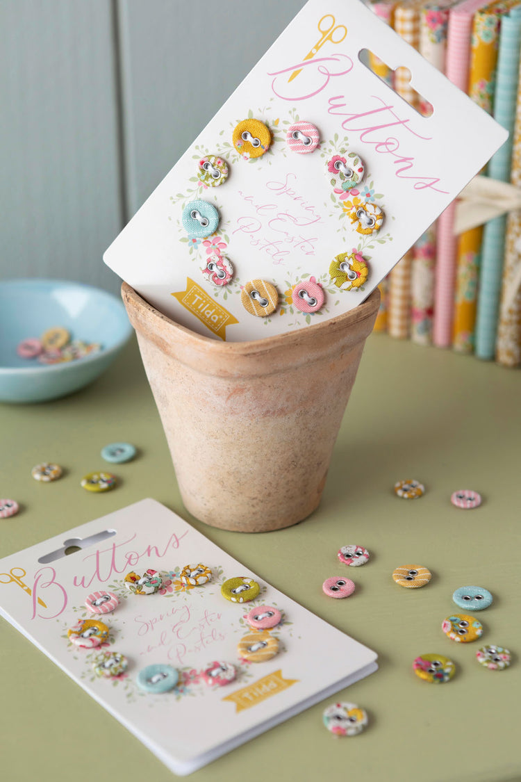 Tilda Buttons Creating Memories Spring