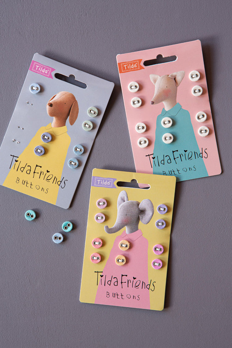 Tilda Buttons Friends Chambray