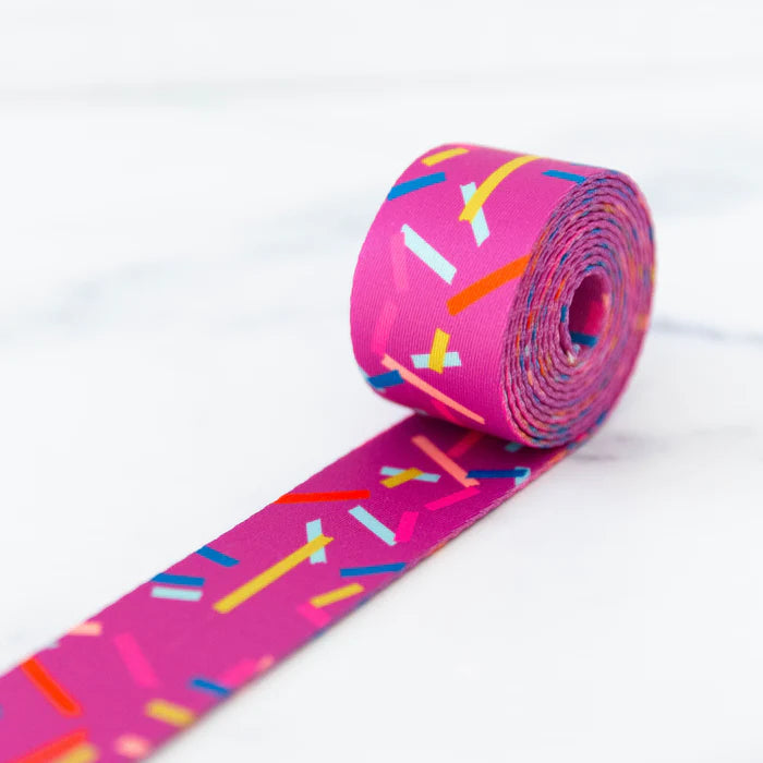 Ruby Star Society 1.5" Wide Webbing - Washi Tape Pink - Coming Soon!