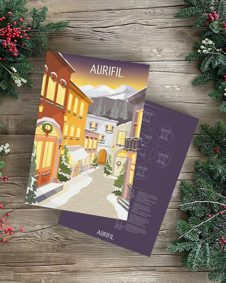 Aurifil Il Borgo - Advent Calendar 2025 Deposit - Pre-Order Due November 2025