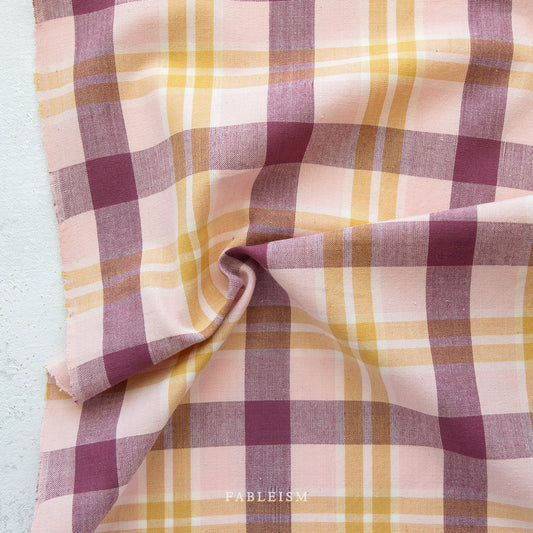 Fableism Arcade Plaid Wovens - Wildlberry